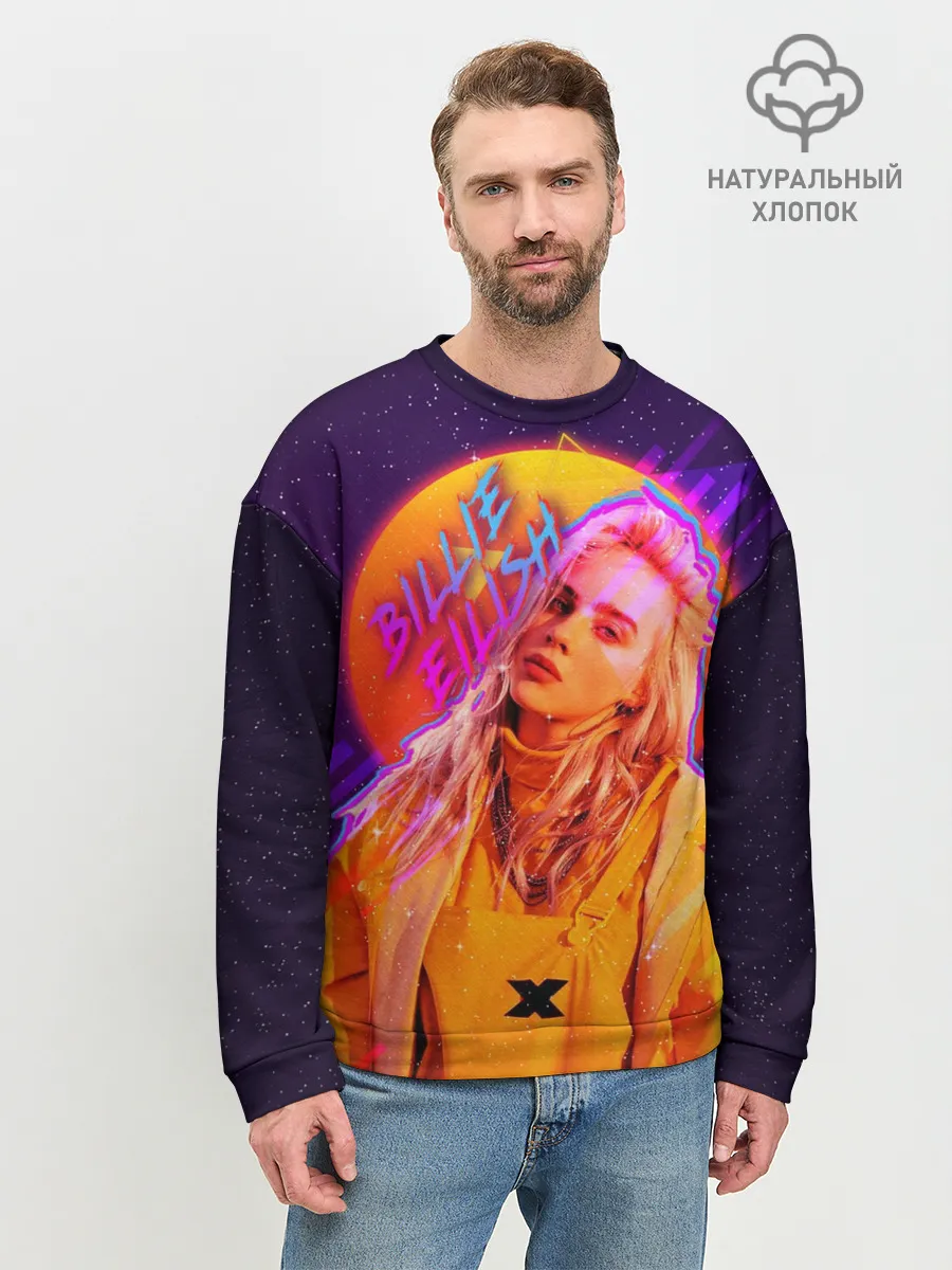 Мужской свитшот базовый / Billie Eilish