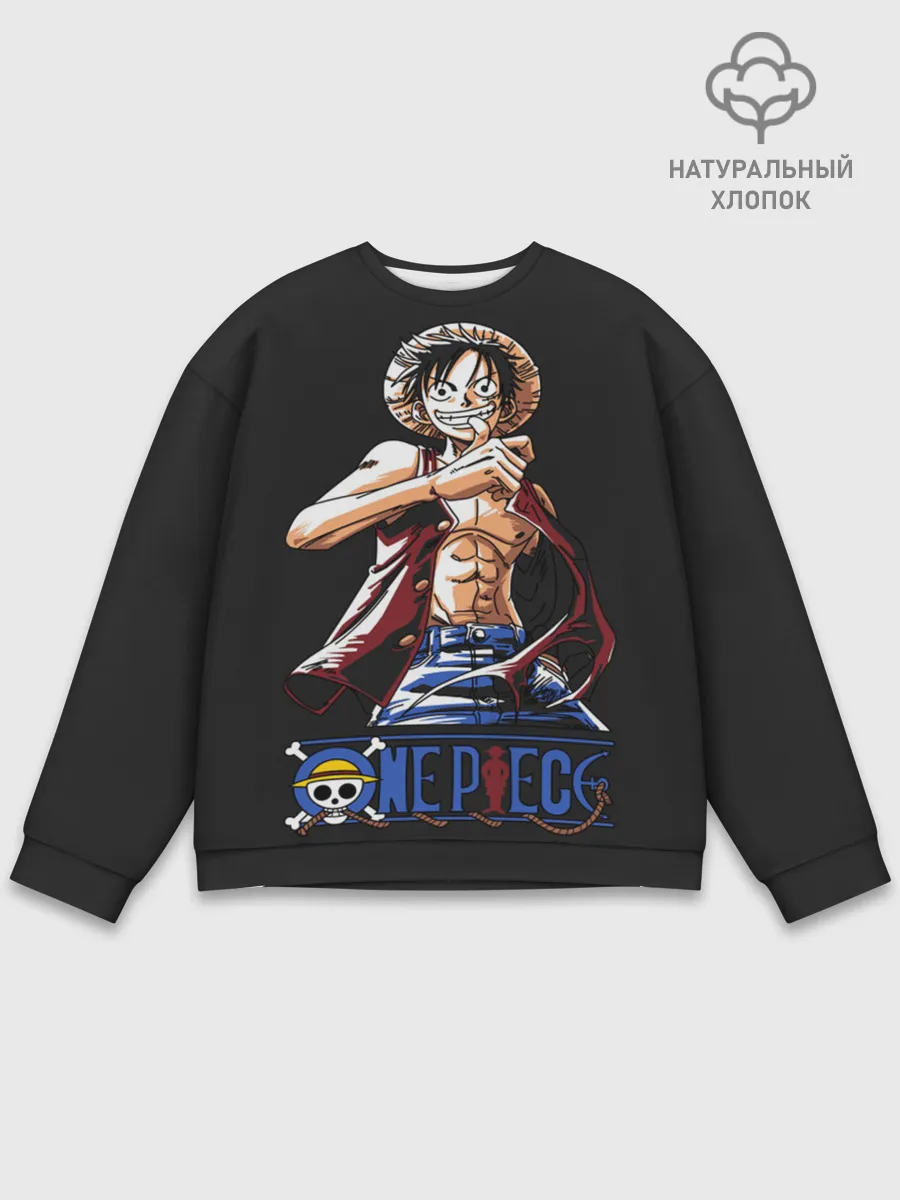 Мужской свитшот базовый / лайк One Piece