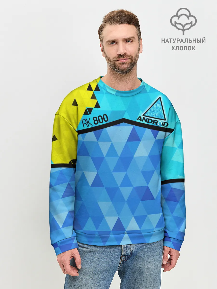 Мужской свитшот базовый / DETROIT: BECOME HUMAN.