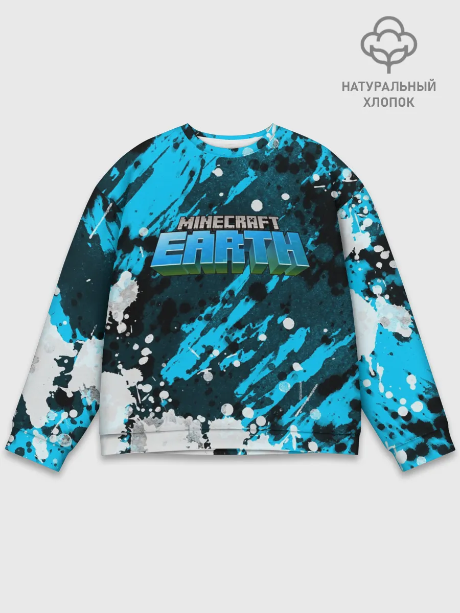 Мужской свитшот базовый / Minecraft / Майнкрафт