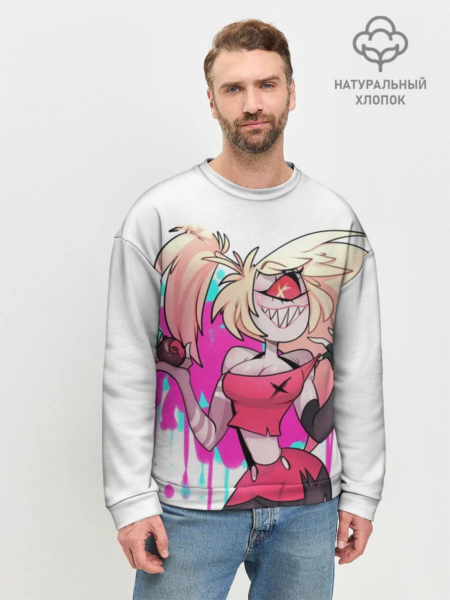 Мужской свитшот базовый / Отель Хазбин