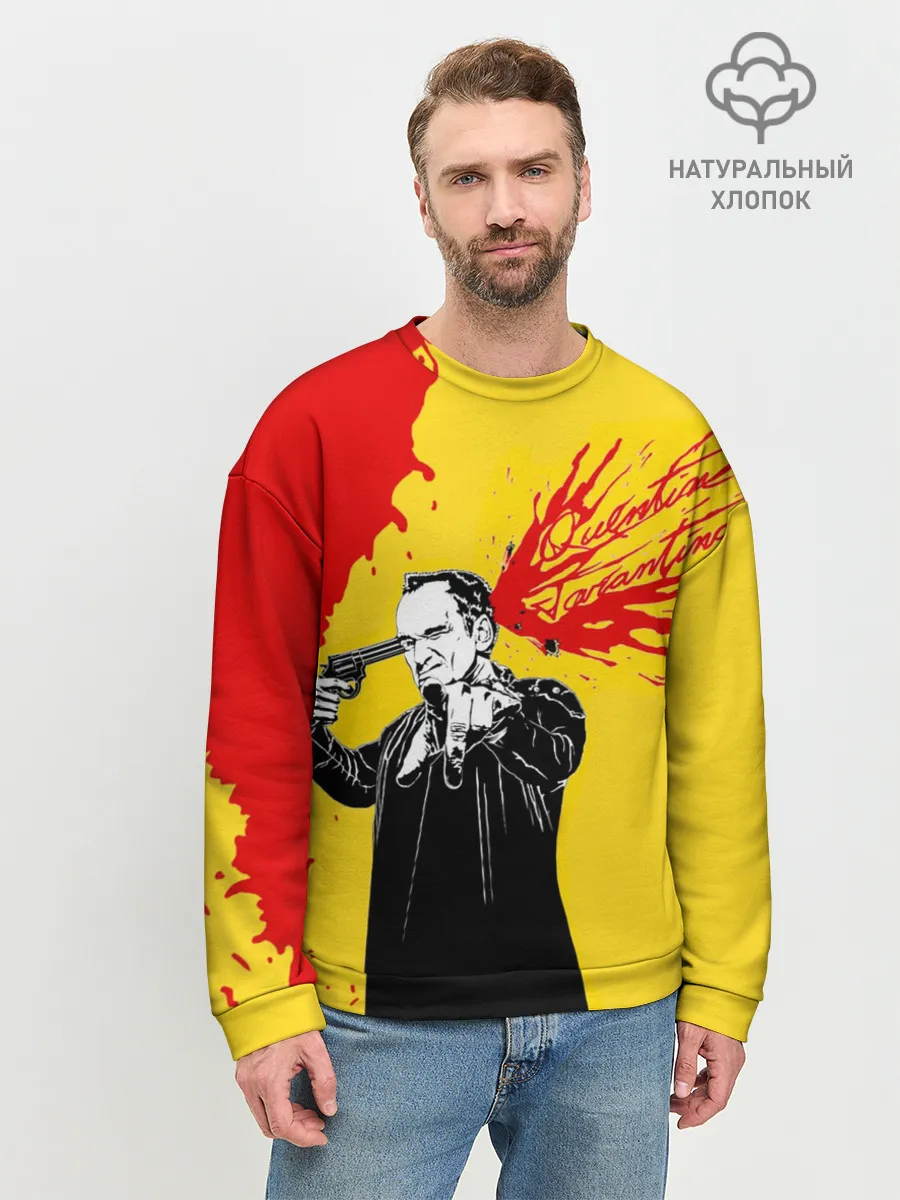 Мужской свитшот базовый / Квентин Тарантино - shot