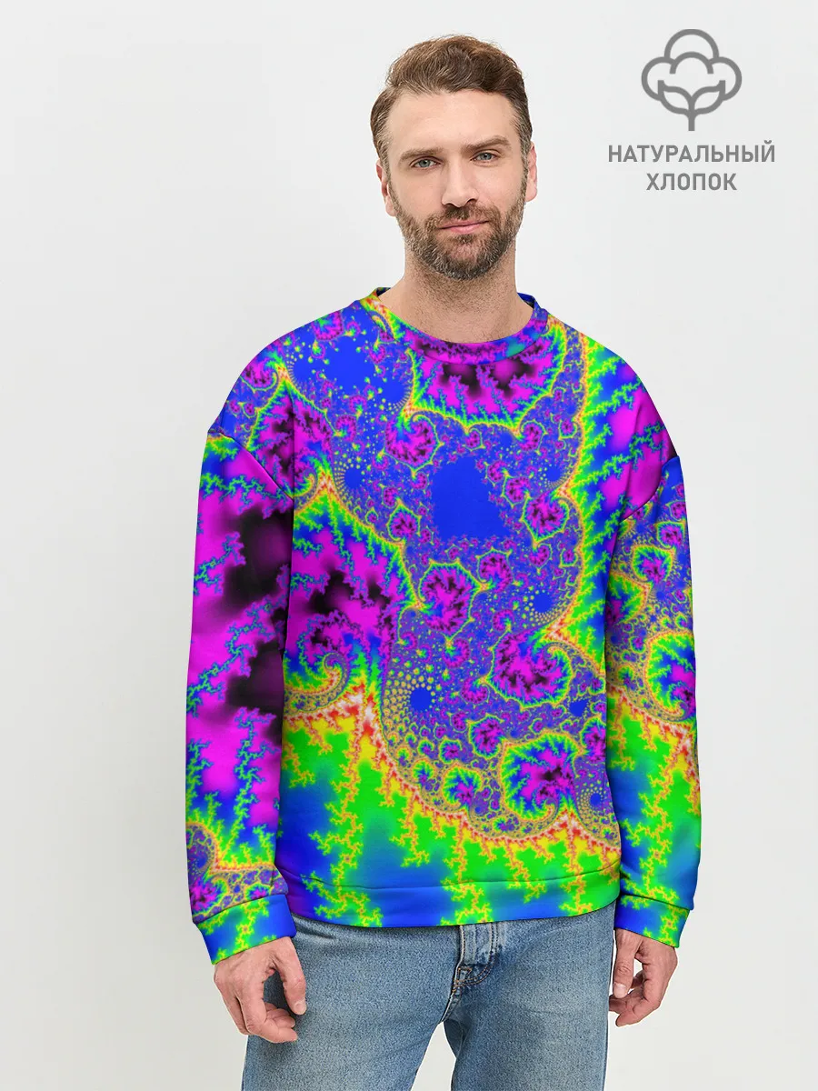 Мужской свитшот базовый / NEON&ACID