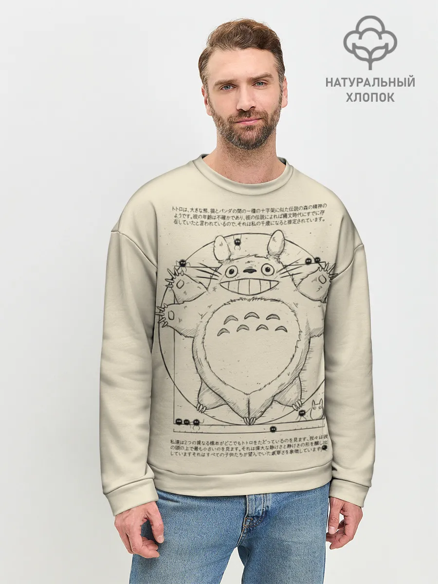 Мужской свитшот базовый / Totoro