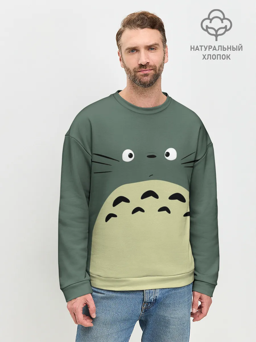 Мужской свитшот базовый / totoro