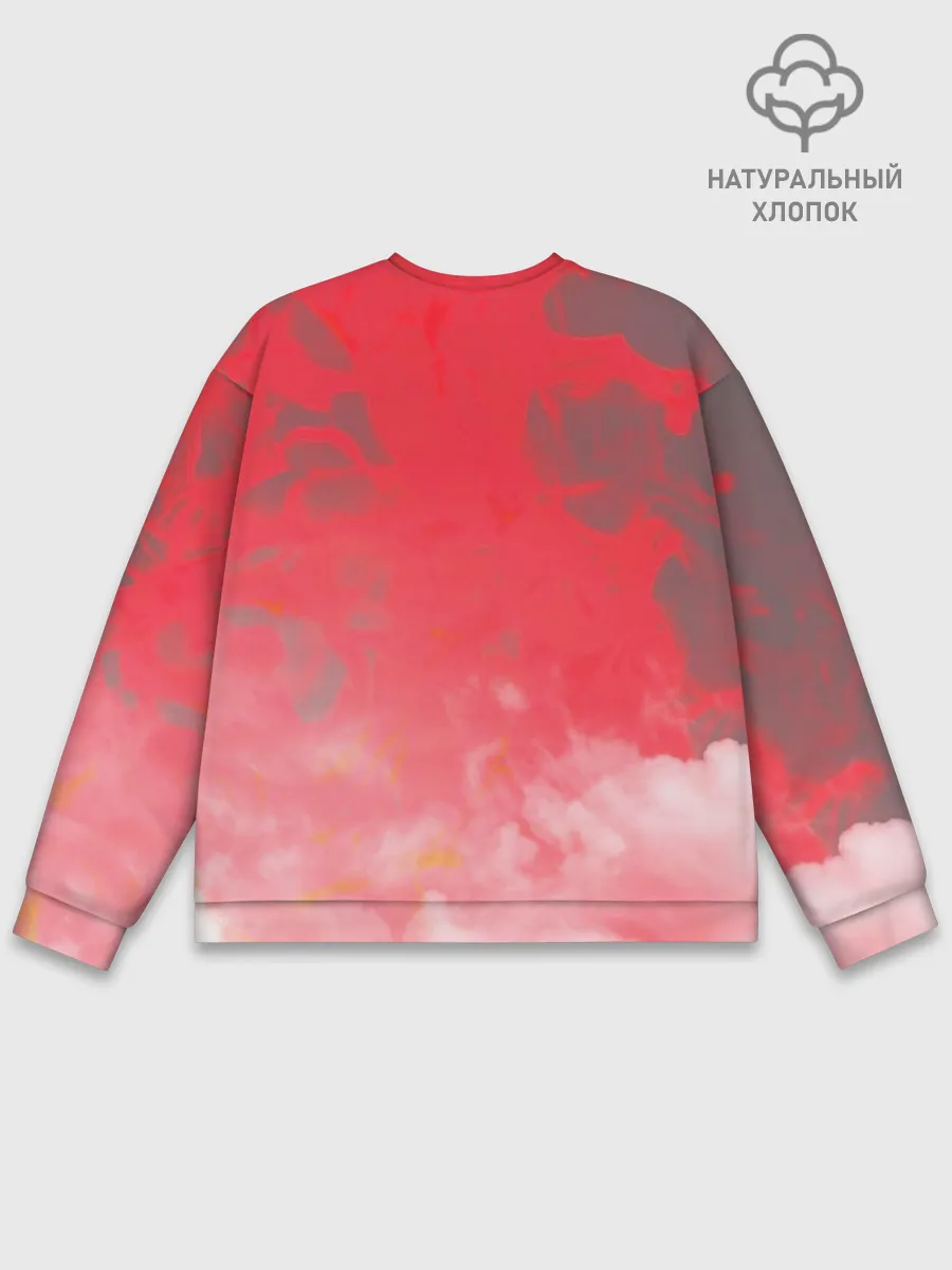 Мужской свитшот базовый / Реал Мадрид