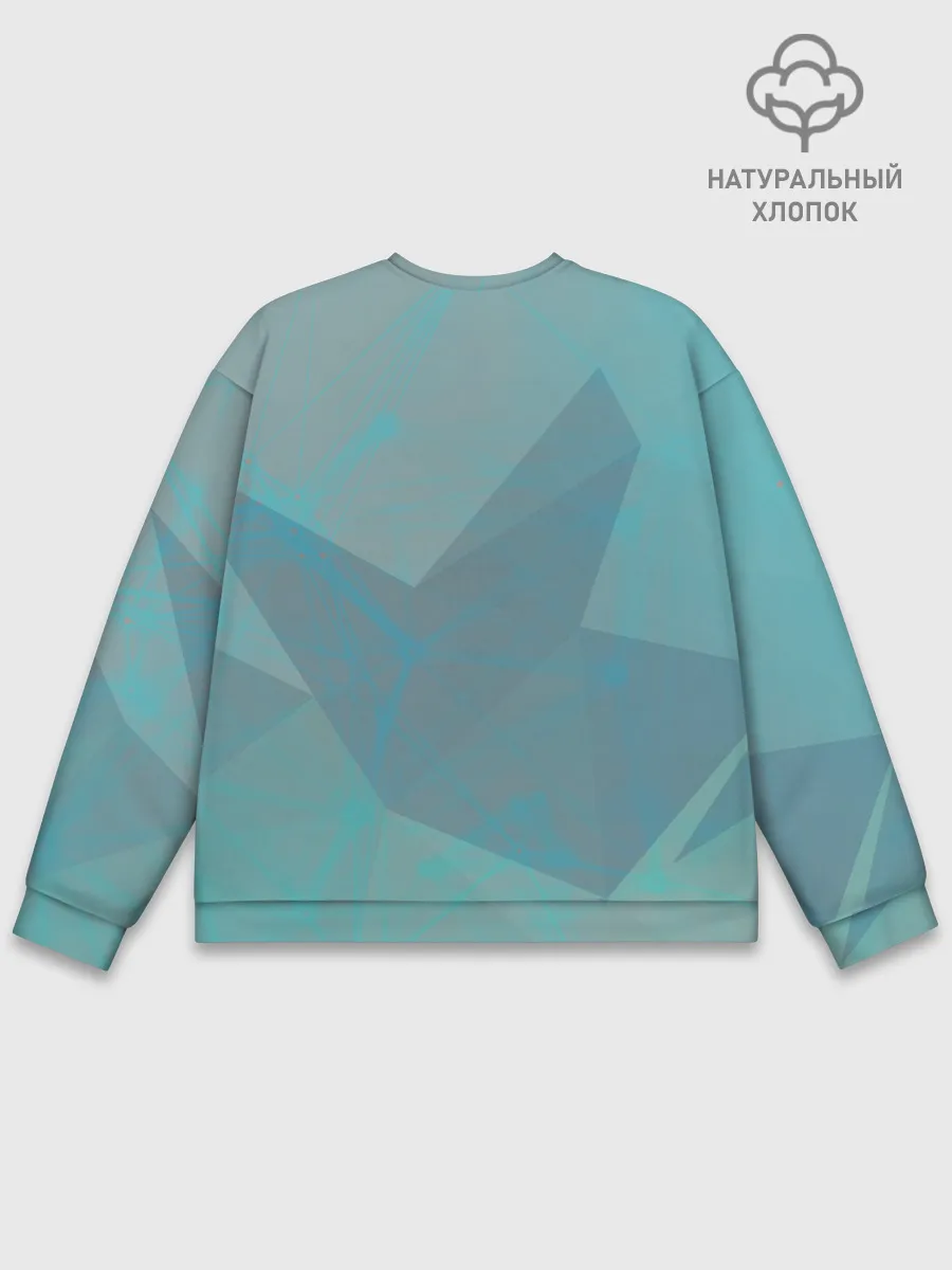 Мужской свитшот базовый / Лестер Сити