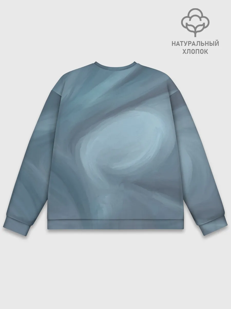 Мужской свитшот базовый / Karate girl