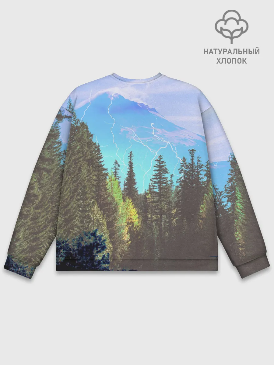 Мужской свитшот базовый / Счастье не за горами