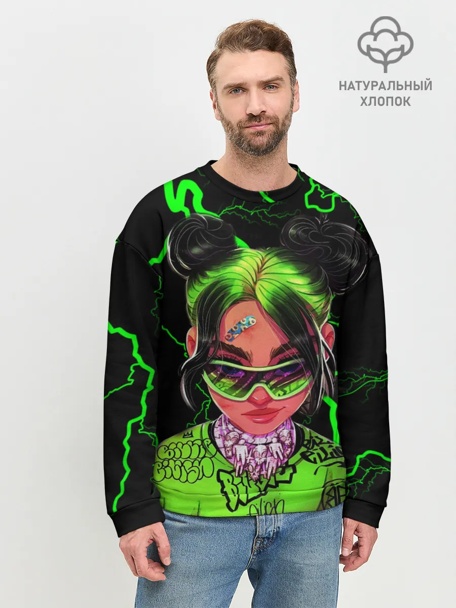 Мужской свитшот базовый / BILLIE EILISH