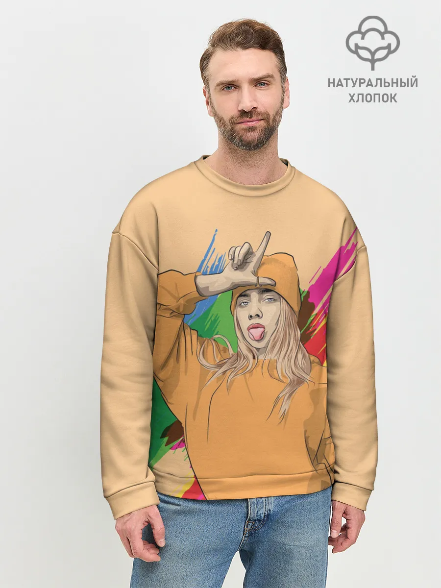 Мужской свитшот базовый / BILLIE EILISH