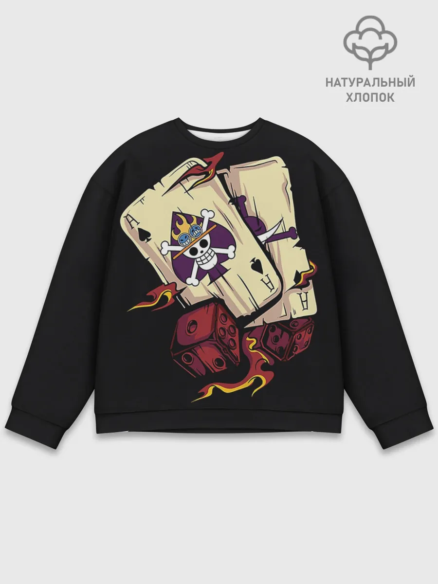 Мужской свитшот базовый / Большой куш карты