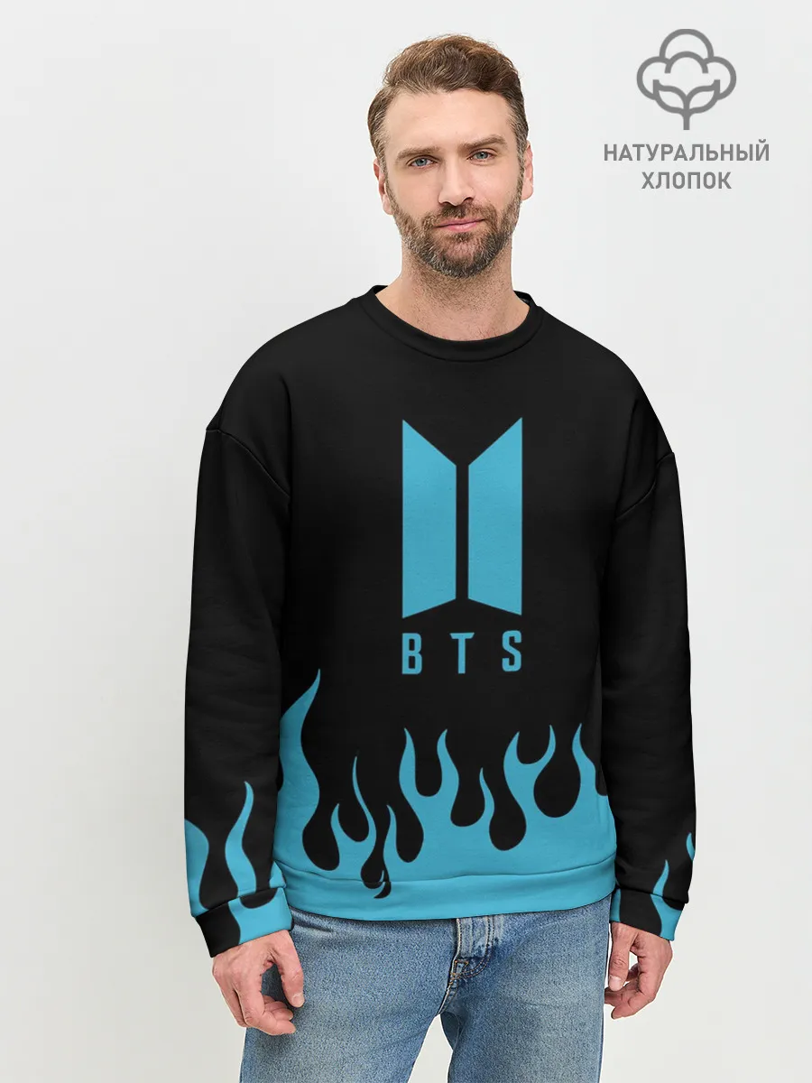Мужской свитшот базовый / BTS