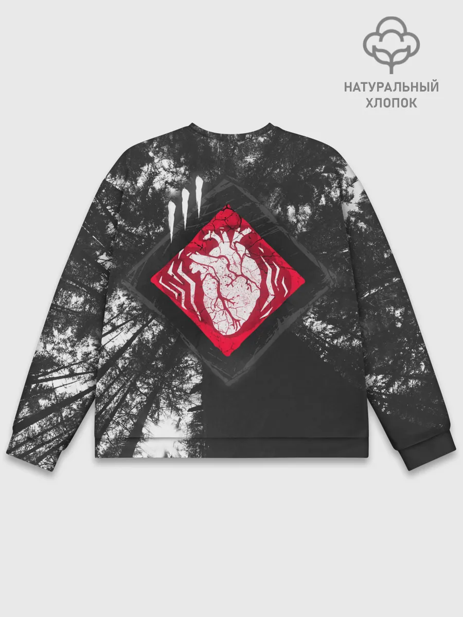 Мужской свитшот базовый / DBD - beating heart