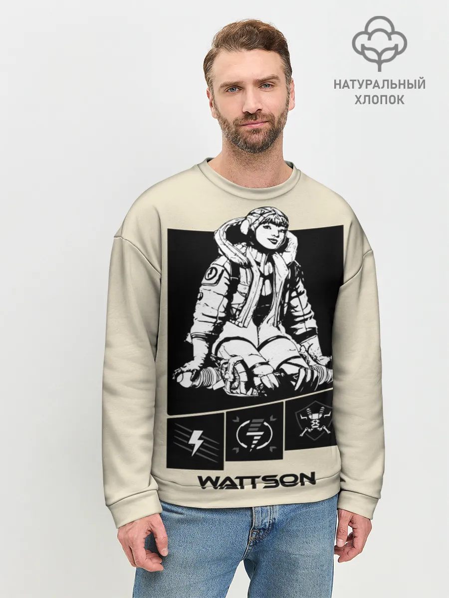 Мужской свитшот базовый / Apex Legends Wattson