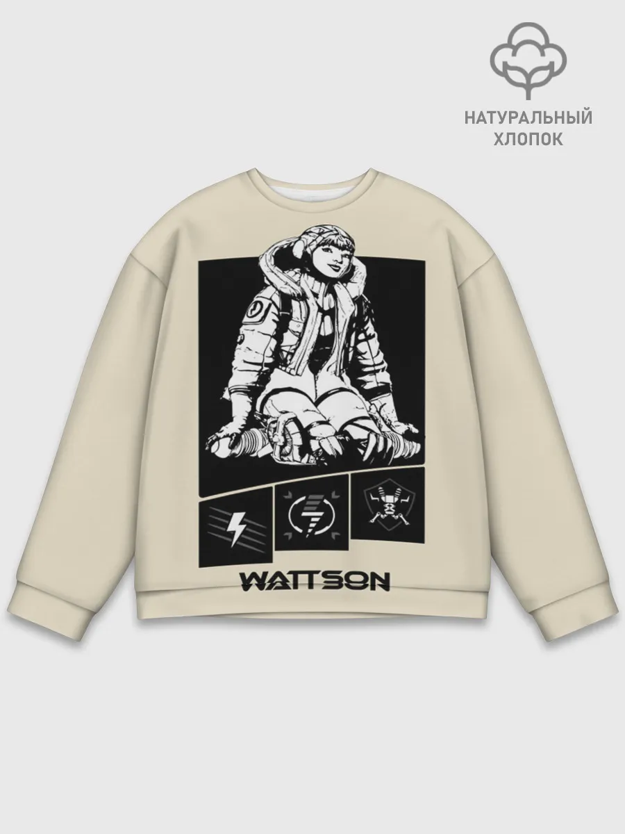 Мужской свитшот базовый / Apex Legends Wattson