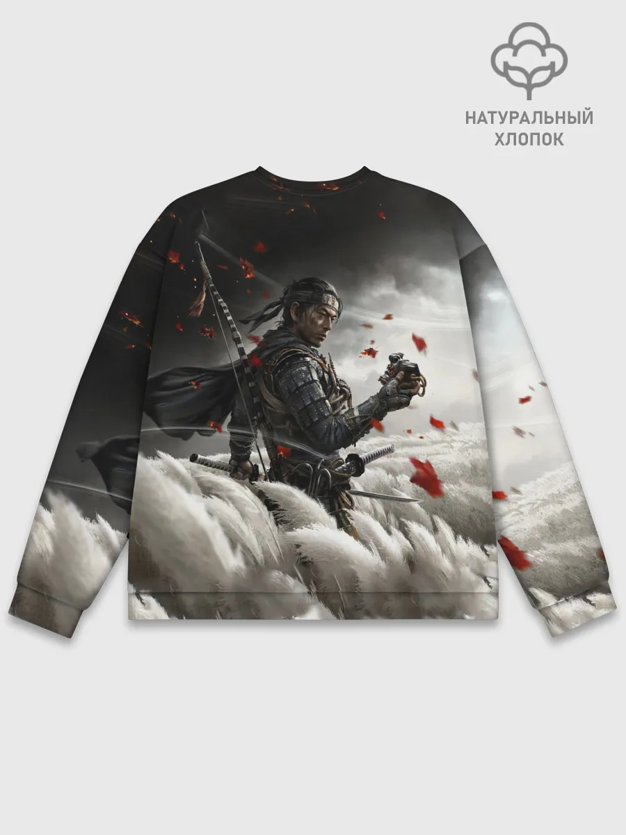 Мужской свитшот базовый / Ghost of Tsushima