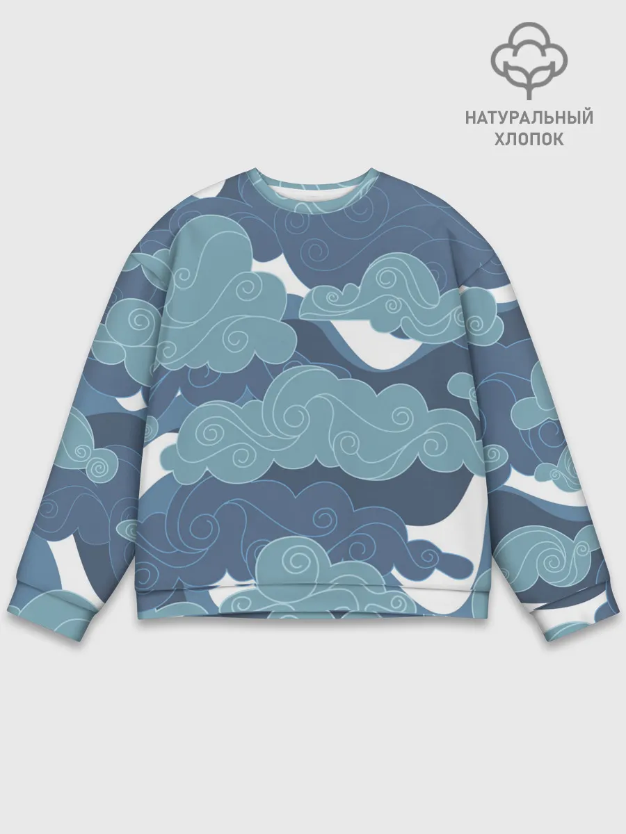 Мужской свитшот базовый / Небо над Китаем