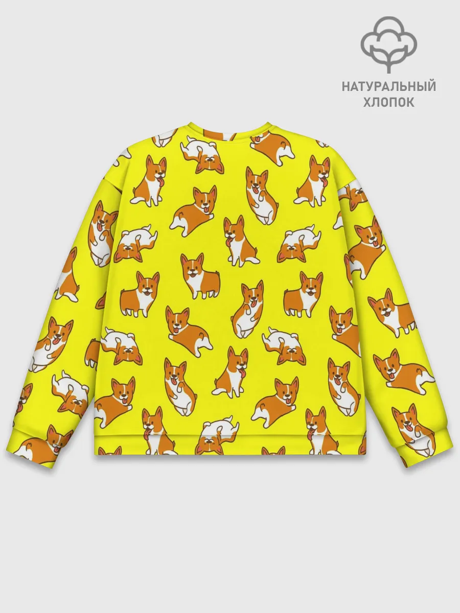 Мужской свитшот базовый / Corgi