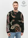 Мужской свитшот базовый / Расписной узор