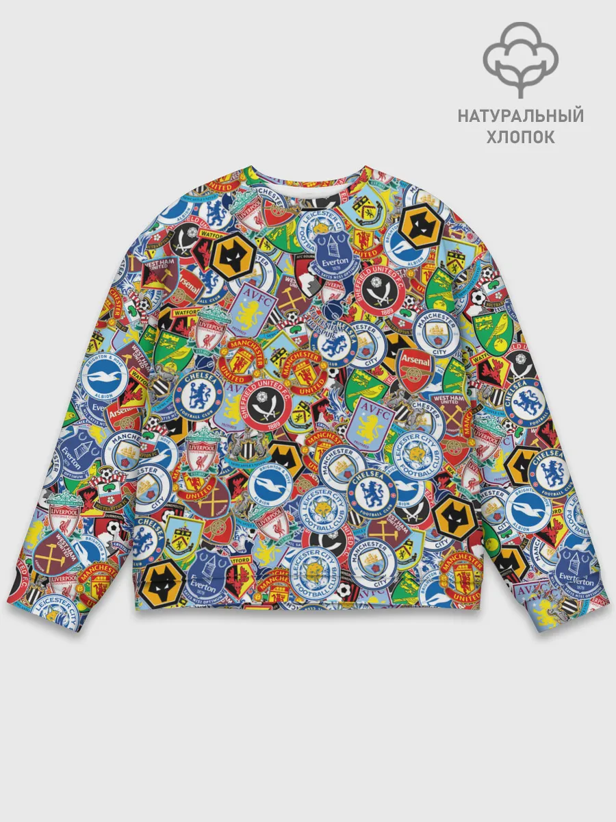 Мужской свитшот базовый / Английская Премьер Лига