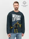 Мужской свитшот базовый / Wheight lifting