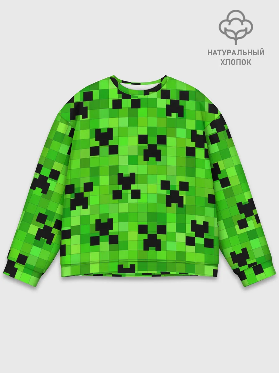 Мужской свитшот базовый / MINECRAFT | МАЙНКРАФТ