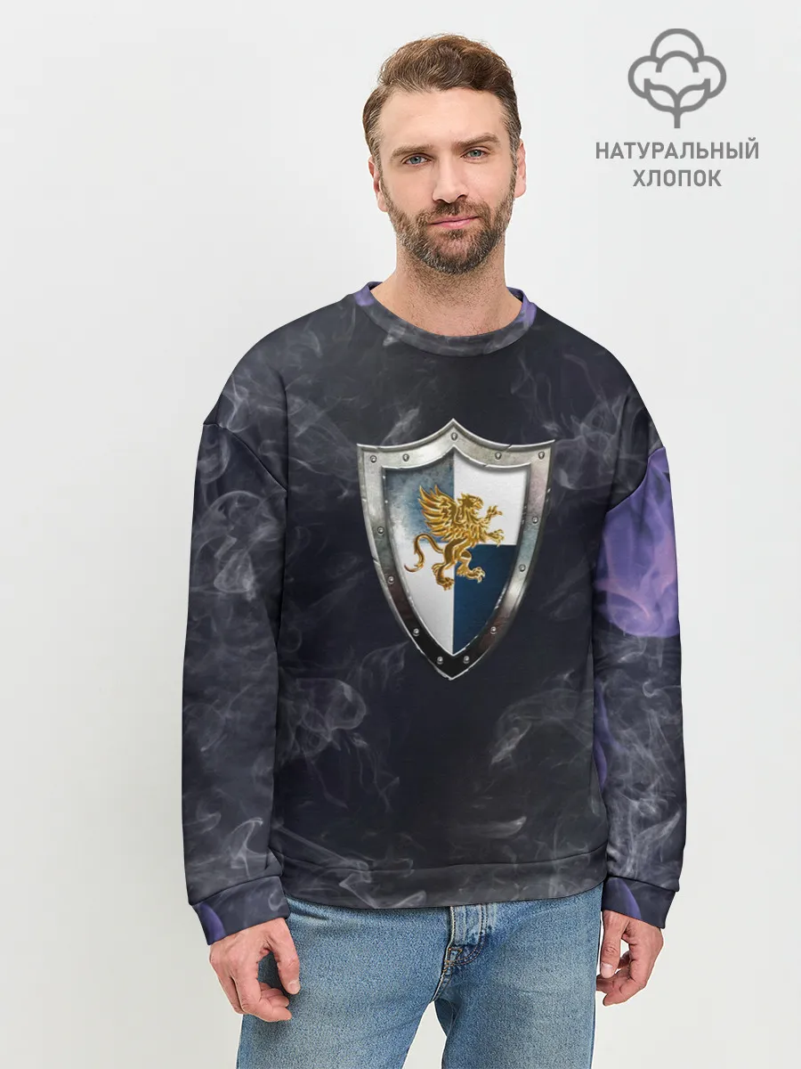 Мужской свитшот базовый / Heroes of Might and Magic