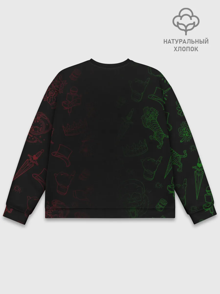 Мужской свитшот базовый / CONOR McGREGOR.