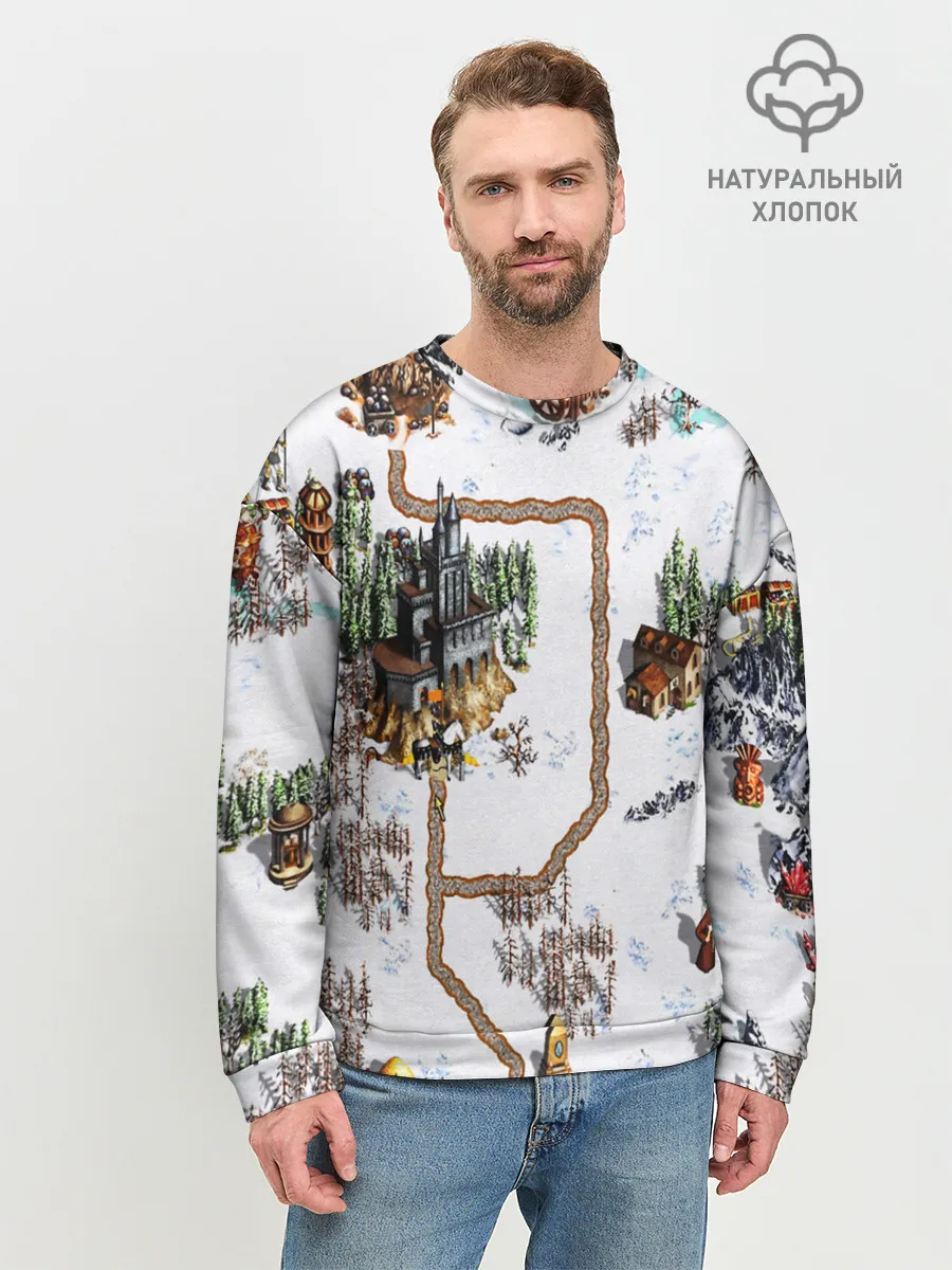 Мужской свитшот базовый / Heroes of Might and Magic