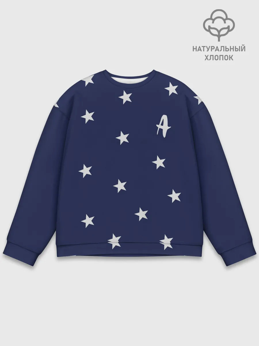 Мужской свитшот базовый / Небеса