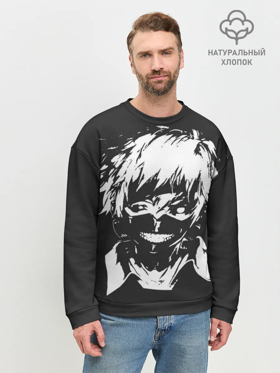 Мужской свитшот базовый / Токийский гуль