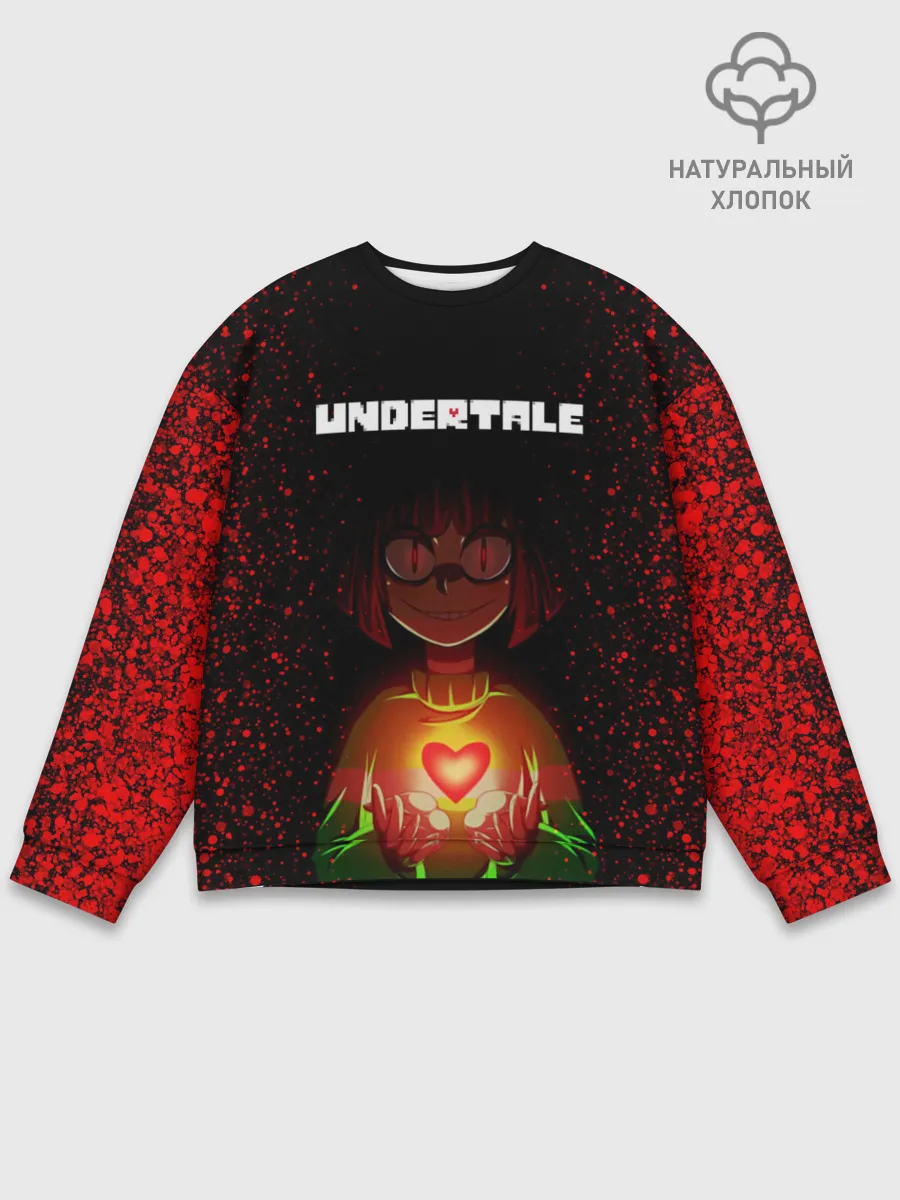 Мужской свитшот базовый / UNDERTALE CHARA