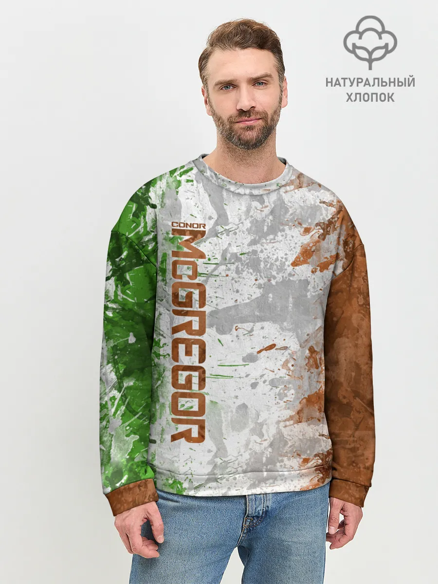 Мужской свитшот базовый / Конор МакГрегор