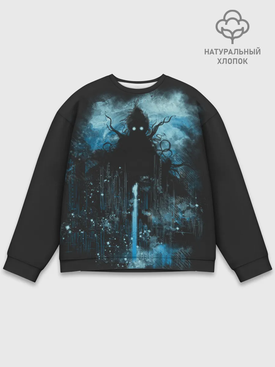 Мужской свитшот базовый / Ктулху