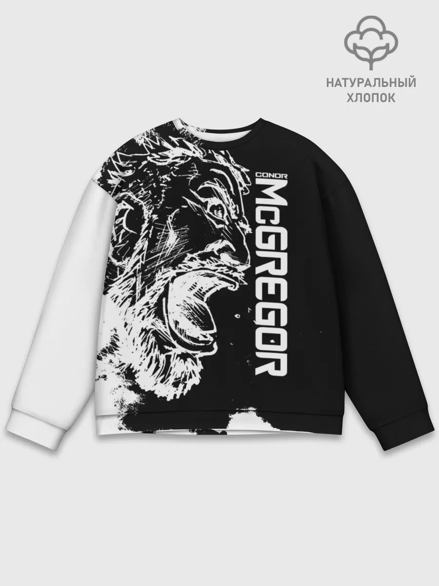 Мужской свитшот базовый / Конор МакГрегор