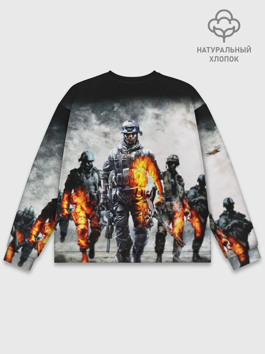 Мужской свитшот базовый / Battlefield | Батлфилд
