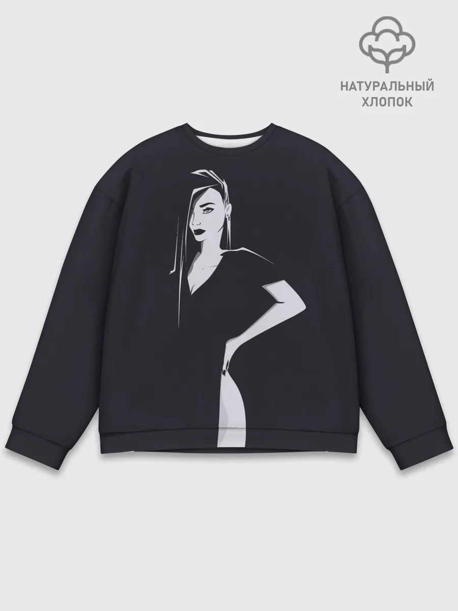 Мужской свитшот базовый / Girl