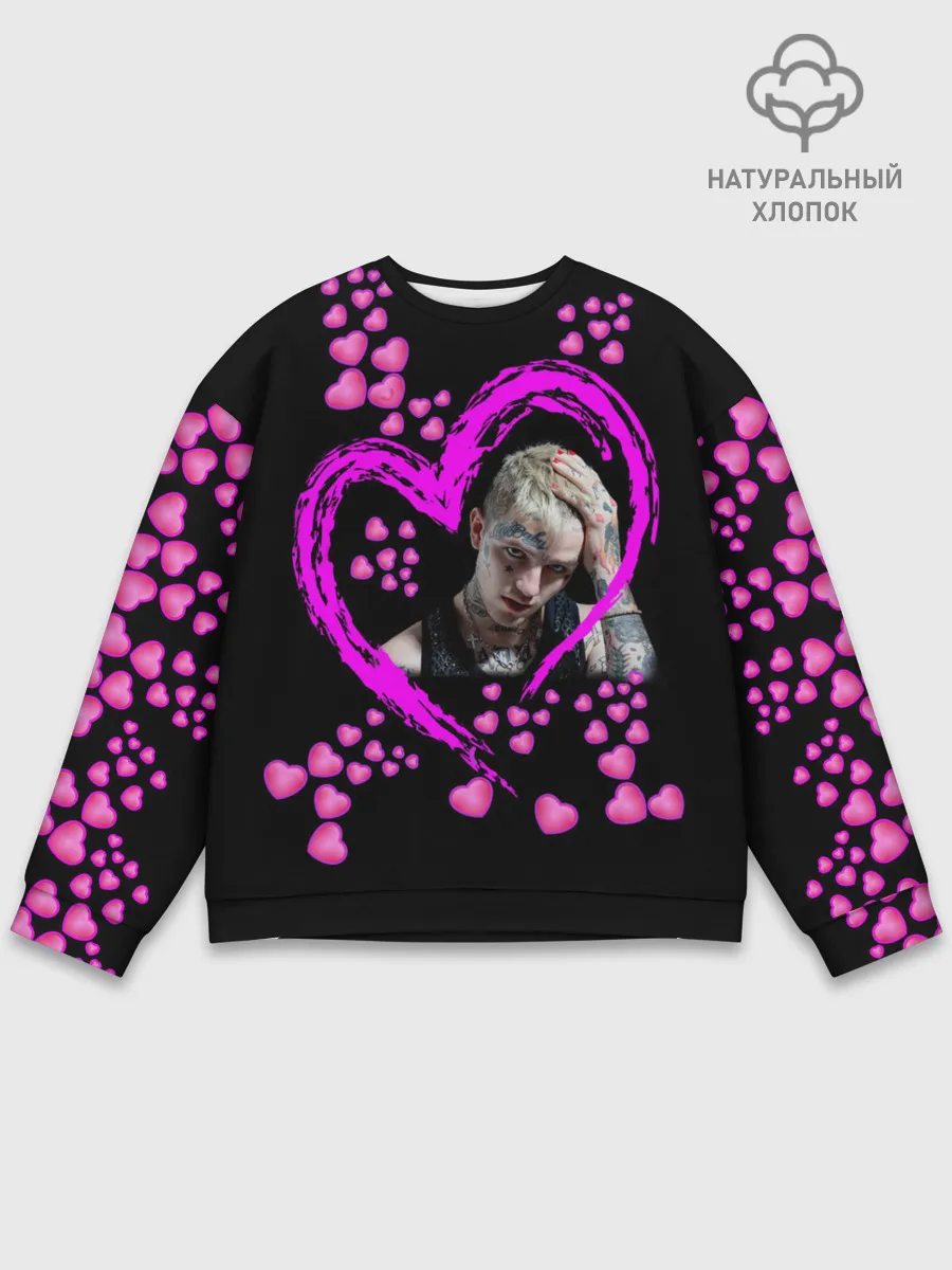 Мужской свитшот базовый / Lil Peep