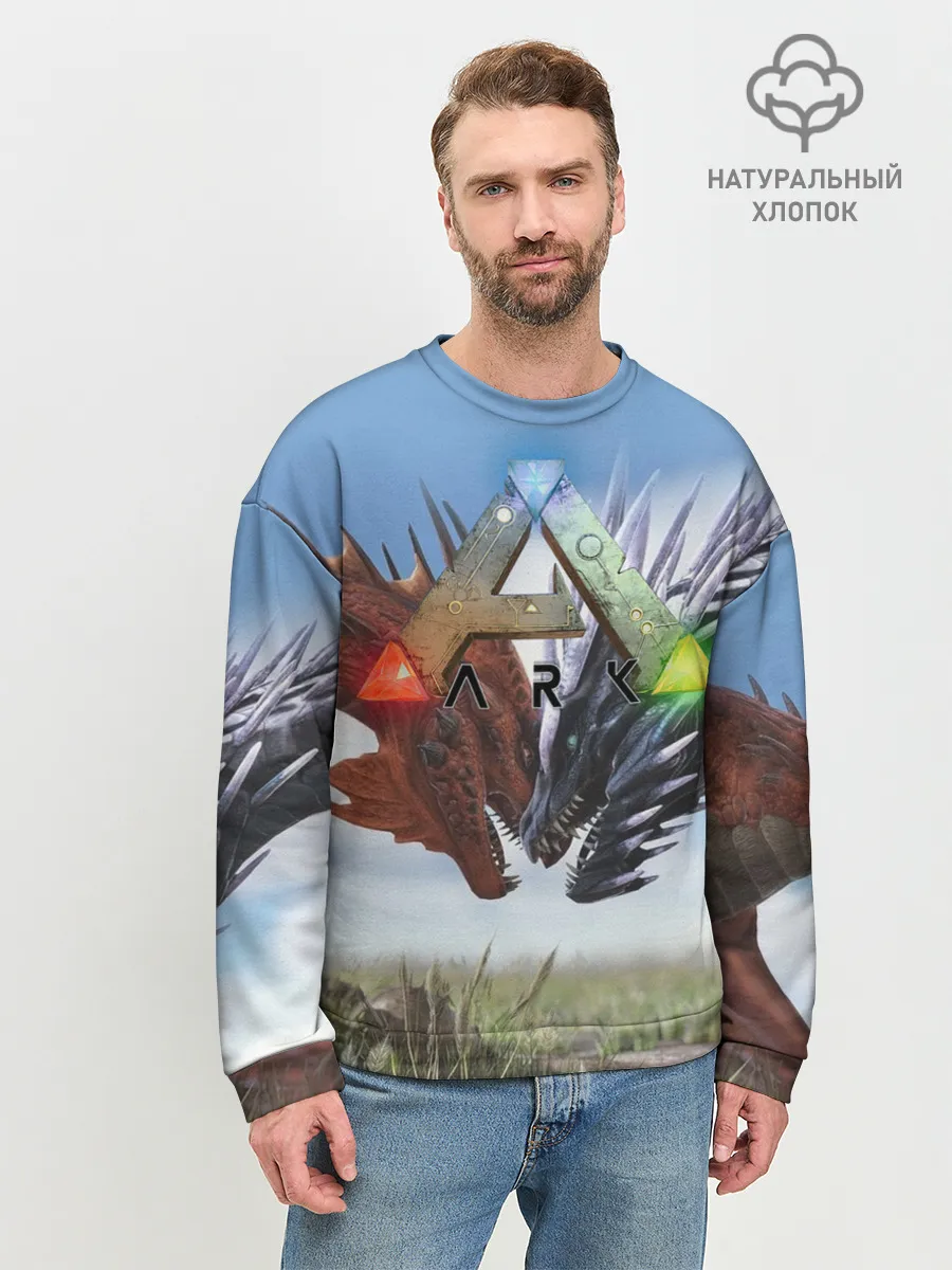 Мужской свитшот базовый / Ark Survival Evolved