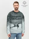 Мужской свитшот базовый / Power of the Atlas