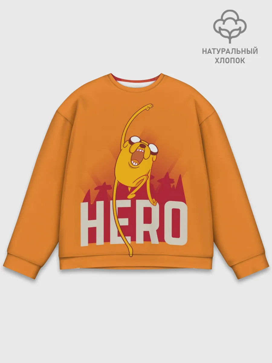 Мужской свитшот базовый / HERO.Джейк