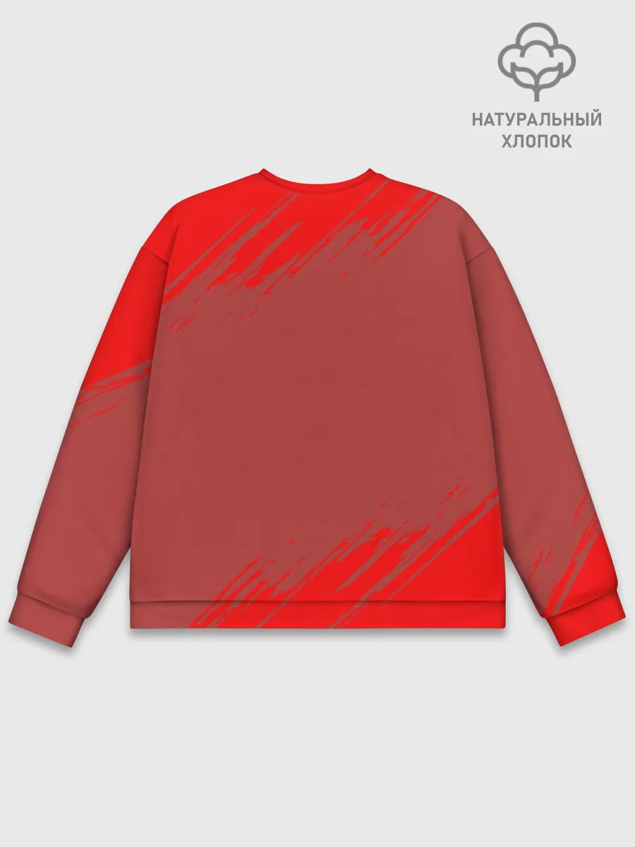 Мужской свитшот базовый / Стальной алхимик | Обжорство