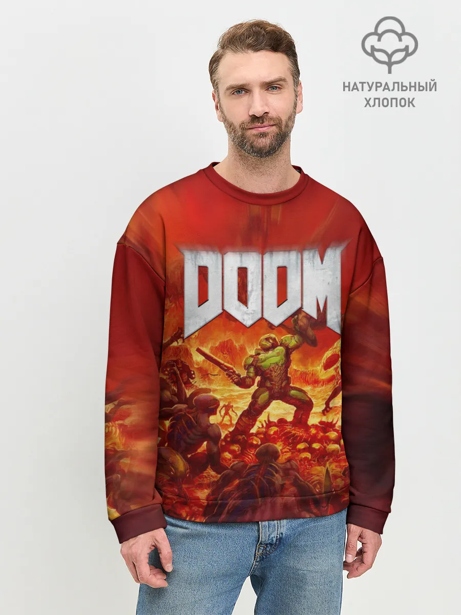 Мужской свитшот базовый / DOOM