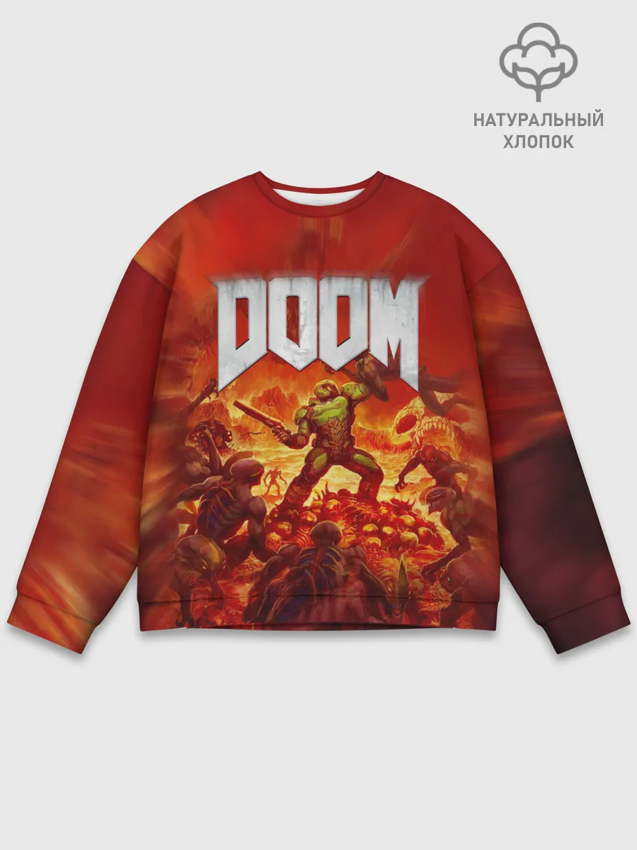 Мужской свитшот базовый / DOOM