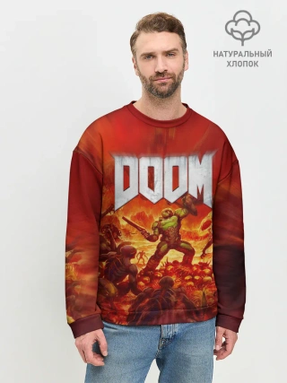 Мужской свитшот базовый / DOOM