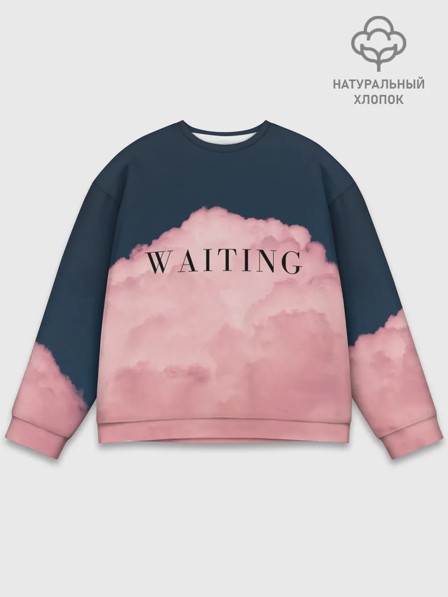 Мужской свитшот базовый / WAITING