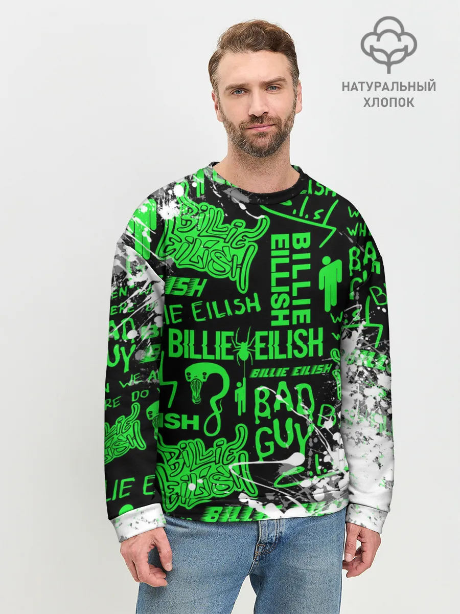 Мужской свитшот базовый / BILLIE EILISH.