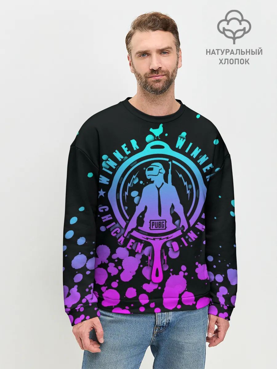 Мужской свитшот базовый / PUBG