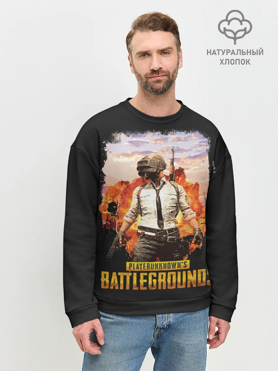Мужской свитшот базовый / PUBG